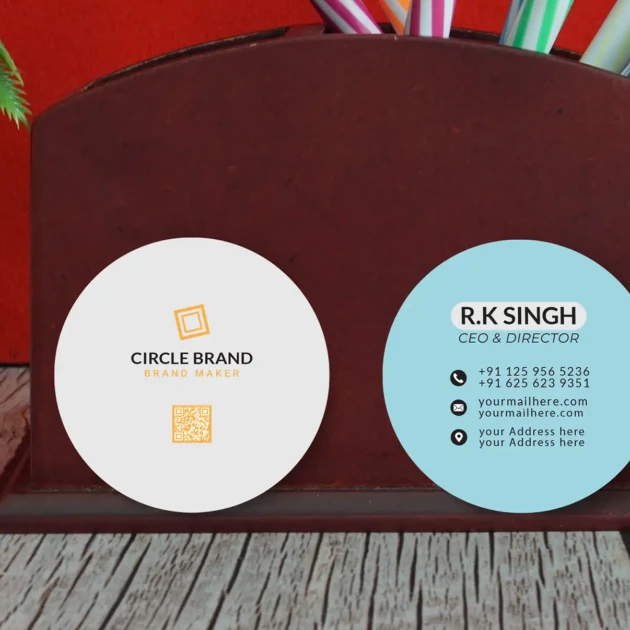 Circle Business Card