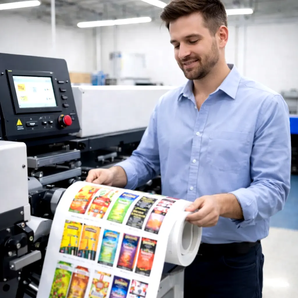 Printing labels in the printingseller.com